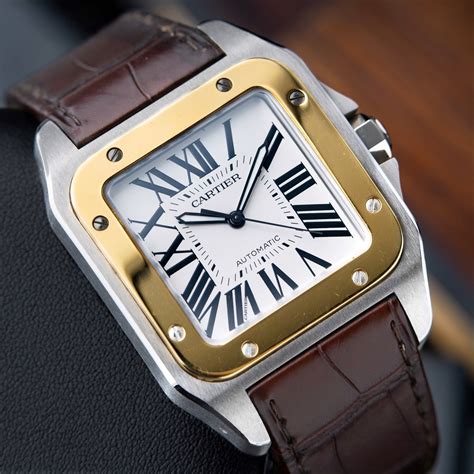 cartier santos 100 xl replica|cartier santos xl for sale.